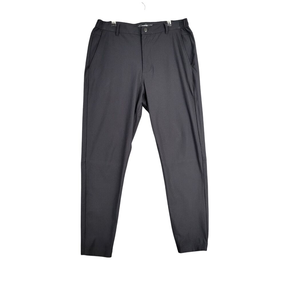 CUTS Clothing MB10057L Black AO Slim Fit Joggers Pants Travel Commute SIZE LARGE